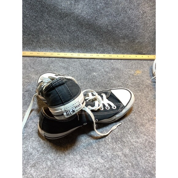 Converse Shoes Unisex All Star M9166 BLACK Casual Sneakers Mens 5 Womens 7 main image 4